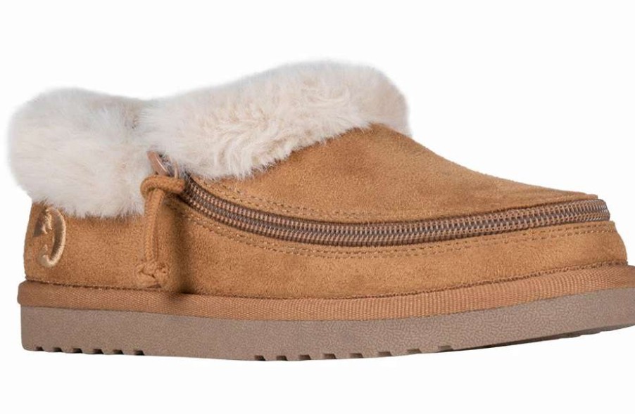 Styles For Kids * | Billy Footwear Chestnut Billy Cozy Slippers