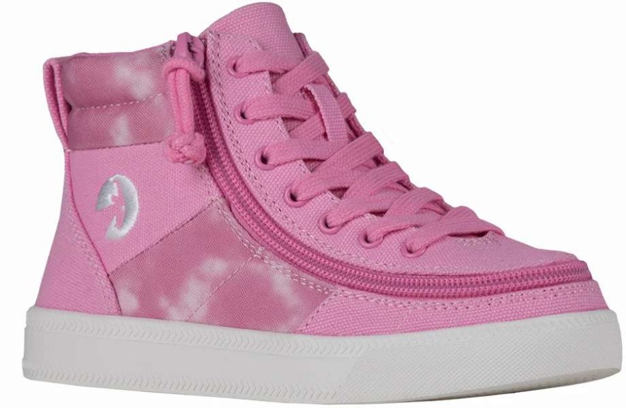 Styles For Kids * | Billy Footwear Pink Tie Dye Billy Street High Tops