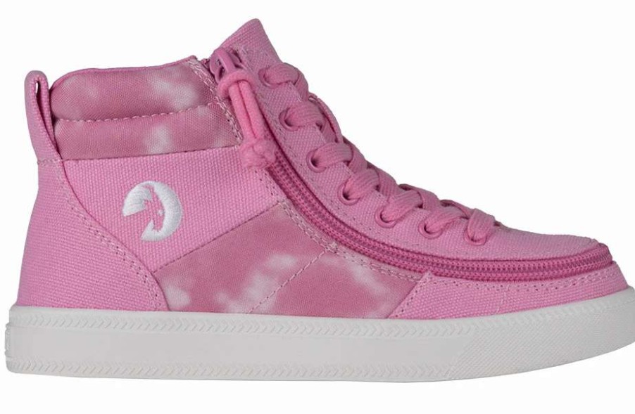 Styles For Kids * | Billy Footwear Pink Tie Dye Billy Street High Tops