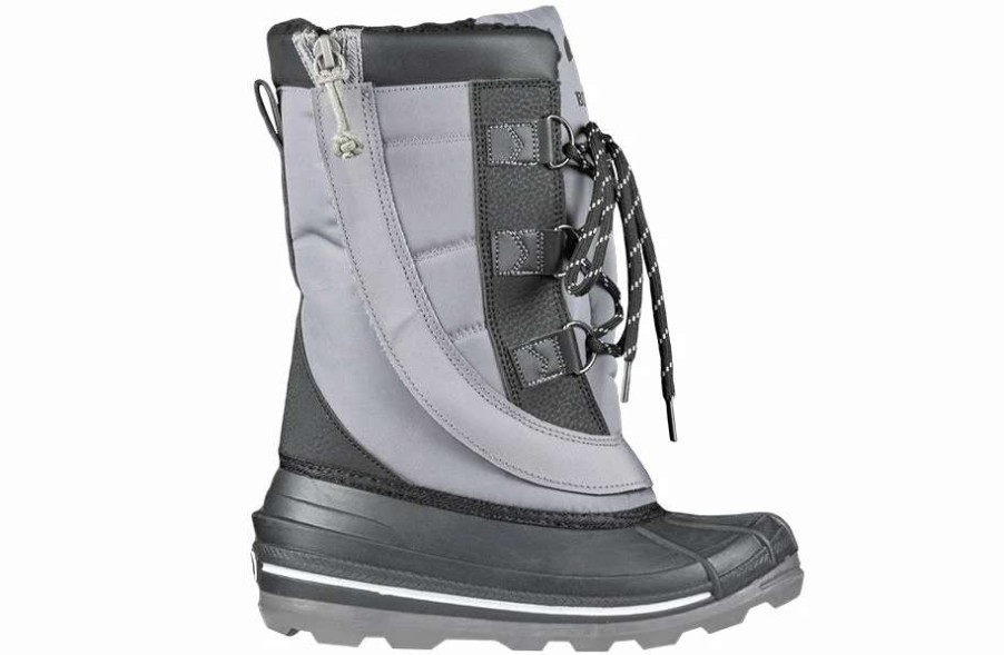 Styles For Kids * | Billy Footwear Grey Billy Ice Winter Boots