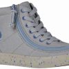 Styles For Kids * | Billy Footwear Final Sale Grey/Blue Speckle Billy Classic Lace High Tops