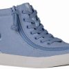 Styles For Kids * | Billy Footwear Final Sale Blue Gingham Billy Classic Lace High Tops