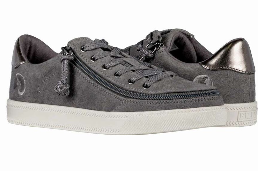 Styles For Women * | Billy Footwear Final Sale Women'S Charcoal Billy Classic Lace Lows