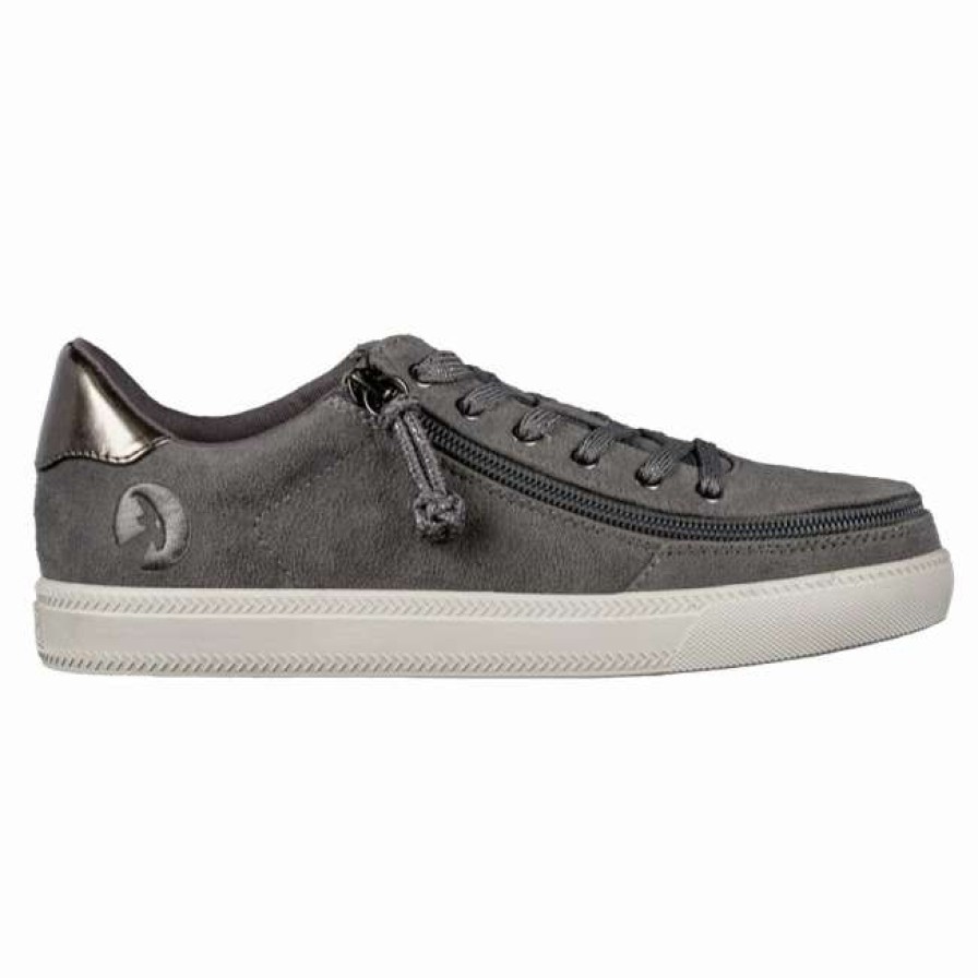 Styles For Women * | Billy Footwear Final Sale Women'S Charcoal Billy Classic Lace Lows