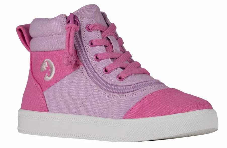 Styles For Kids * | Billy Footwear Final Sale Pink/Pink Billy Street Short Wrap High Tops