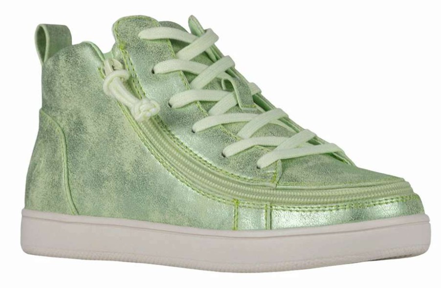 Styles For Women * | Billy Footwear Final Sale Women'S Cucumber Green Billy Sneaker Lace Mid Tops