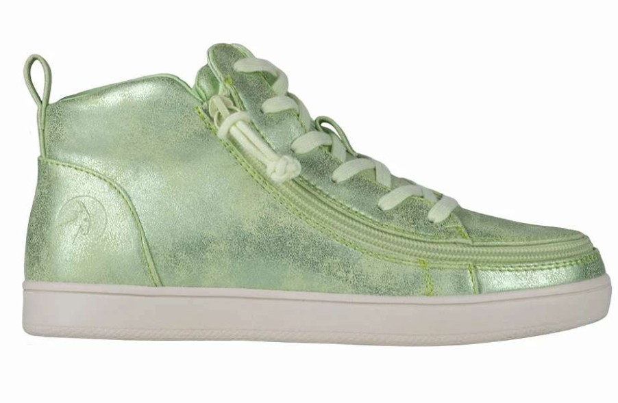 Styles For Women * | Billy Footwear Final Sale Women'S Cucumber Green Billy Sneaker Lace Mid Tops