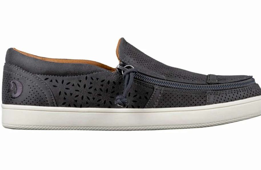 Styles For Women * | Billy Footwear Final Sale Women'S Charcoal Billy Perf Lows