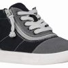 Styles For Kids * | Billy Footwear Final Sale Grey Colorblock Billy D|R Short Wrap High Tops