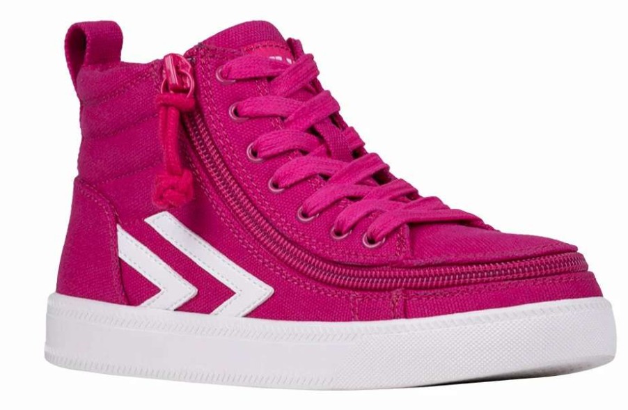 Styles For Kids * | Billy Footwear Fuchsia/White Billy Cs Sneaker High Tops