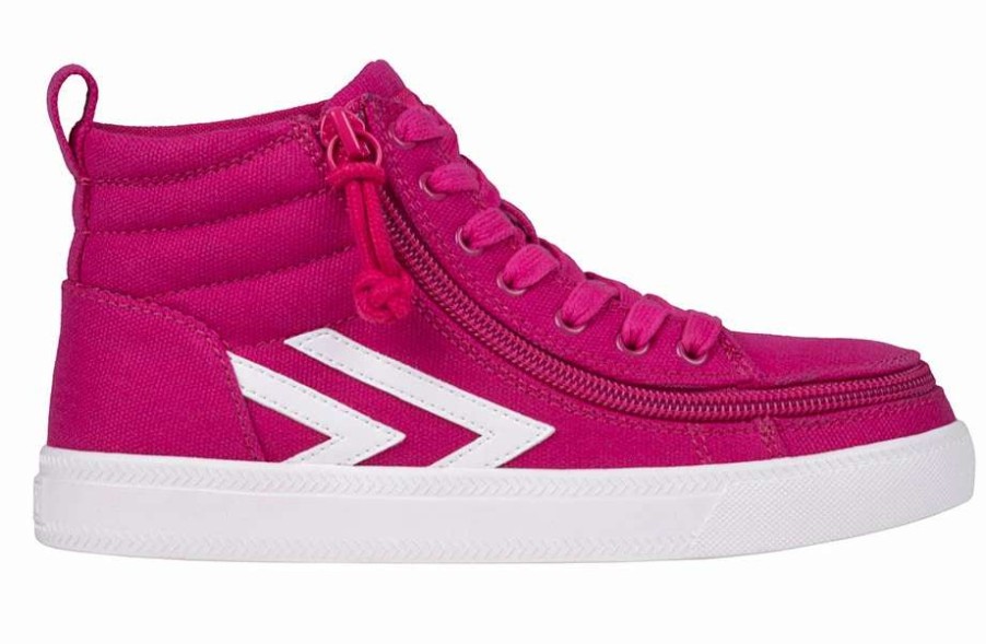 Styles For Kids * | Billy Footwear Fuchsia/White Billy Cs Sneaker High Tops