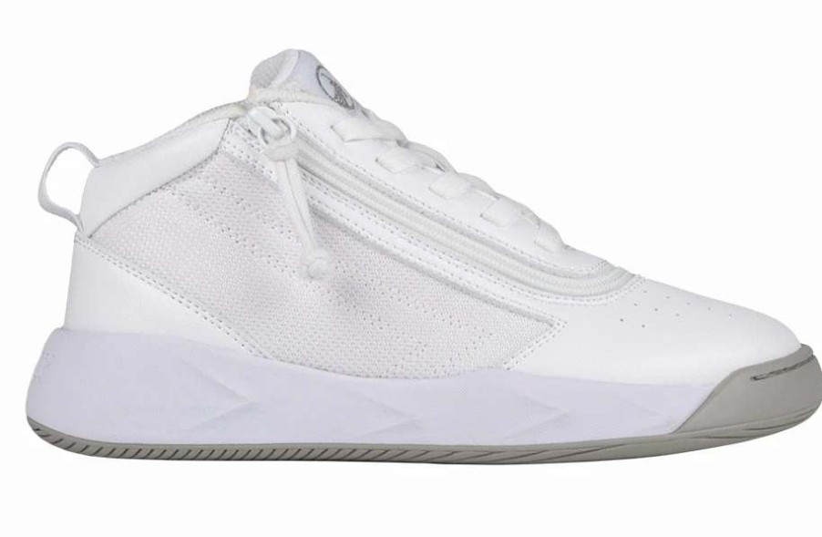 Styles For Kids * | Billy Footwear Final Sale White Billy Sport Hoop Athletic Sneakers