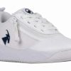 Styles For Kids * | Billy Footwear Final Sale White/Navy Billy Sport Court Athletic Sneakers