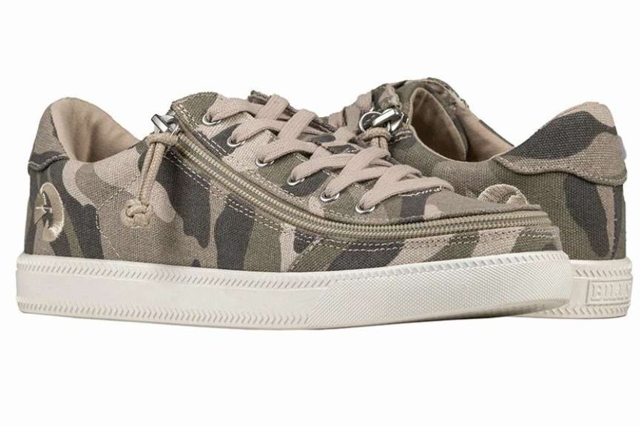 Styles For Women * | Billy Footwear Final Sale Women'S Natural Camo Billy Classic Lace Lows