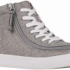 Styles For Kids * | Billy Footwear Grey Jersey Billy Classic Lace Highs