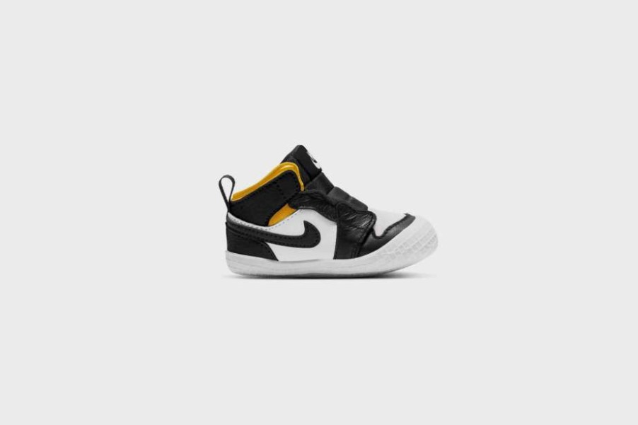 Wmns + Kids * | Jordan 1 Crib Bootie (Black/Black-White)