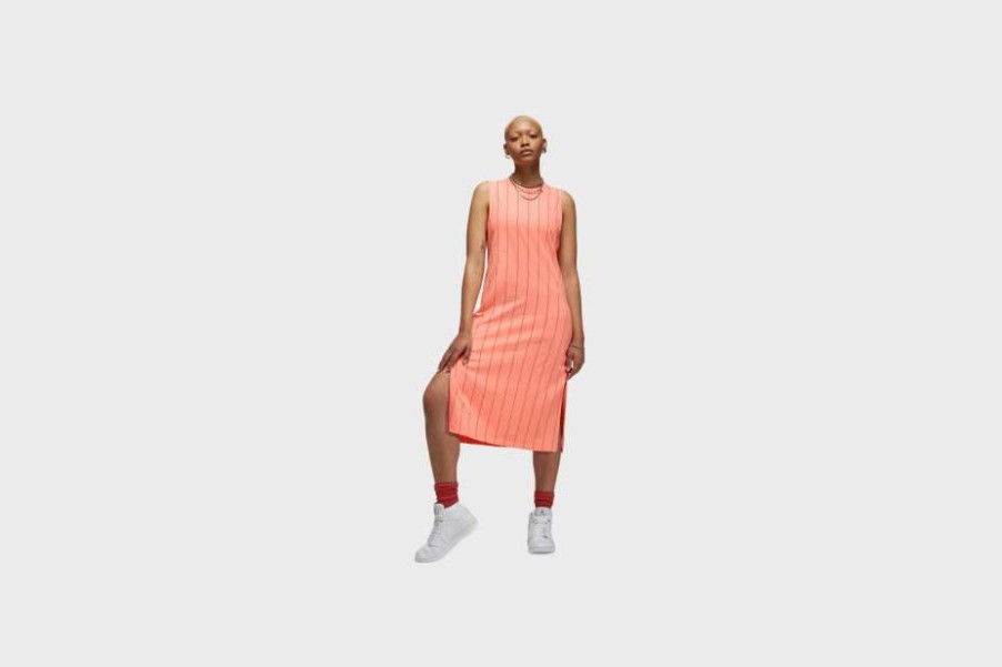 Wmns + Kids * | Wmns Jordan Heritage Dress (Crimson Bliss/Arctic Orange)