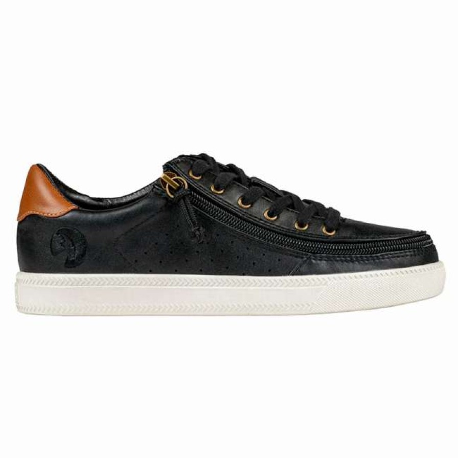 Styles For Women * | Billy Footwear Final Sale Women'S Black (Brown Mustache) Billy Low Sneakers