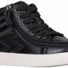 Styles For Kids * | Billy Footwear Black Leather Billy Ten9 Cs Sneaker High Tops