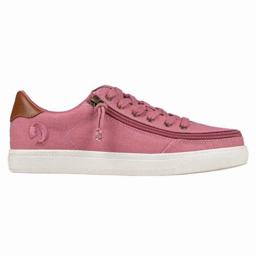 Styles For Women * | Billy Footwear Final Sale Women'S Dusty Rose (Brown Mustache) Billy Classic Lace Lows