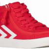 Styles For Kids * | Billy Footwear Red/White Billy Cs Sneaker High Tops