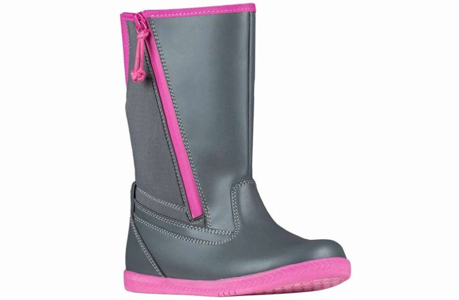 Styles For Kids * | Billy Footwear Final Sale Grey Billy Rain Boots