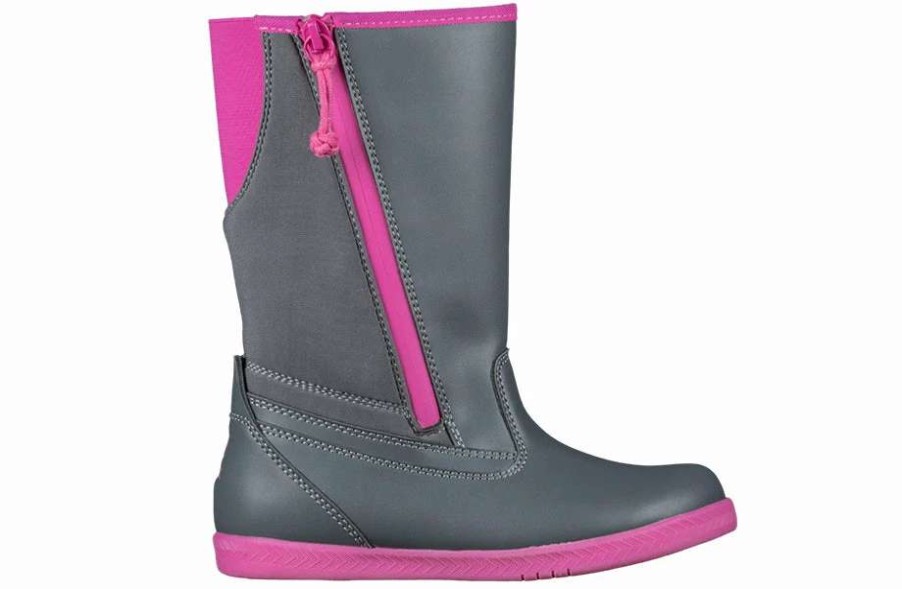 Styles For Kids * | Billy Footwear Final Sale Grey Billy Rain Boots