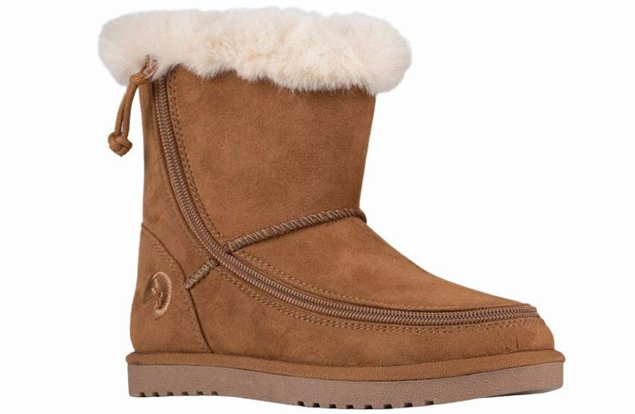 Styles For Kids * | Billy Footwear Chestnut Billy Cozy Boots