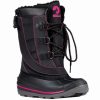 Styles For Kids * | Billy Footwear Black/Pink Billy Ice Winter Boots