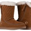 Styles For Kids * | Billy Footwear Final Sale Chestnut Billy Cozy Quilt Lux Boots