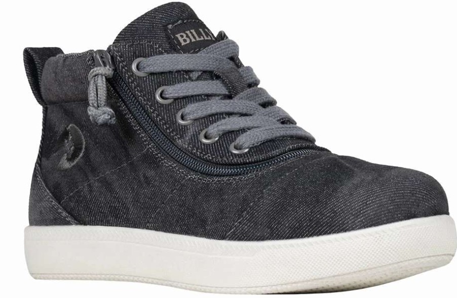 Styles For Kids * | Billy Footwear Black Acid Wash Billy D|R Ii Short Wrap High Tops