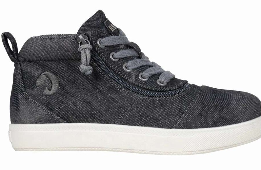 Styles For Kids * | Billy Footwear Black Acid Wash Billy D|R Ii Short Wrap High Tops