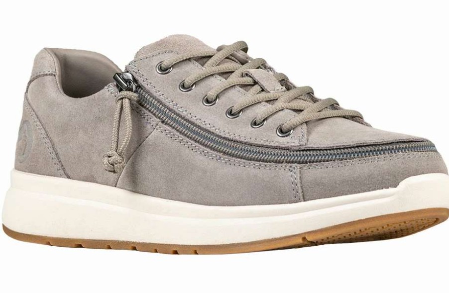 Styles For Women * | Billy Footwear Women'S Grey Suede Billy Comfort Lows