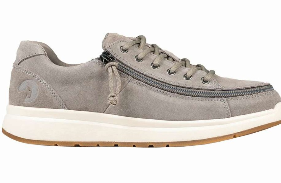 Styles For Women * | Billy Footwear Women'S Grey Suede Billy Comfort Lows