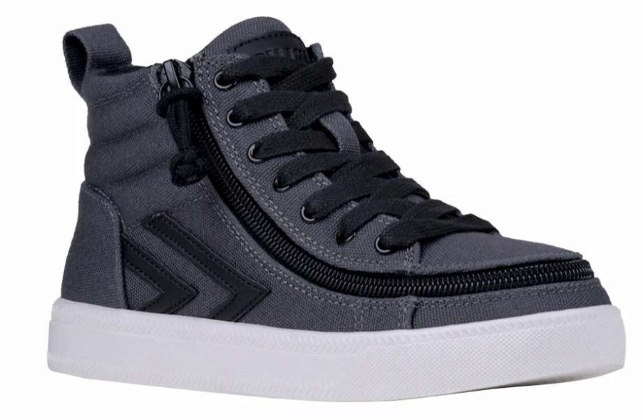 Styles For Kids * | Billy Footwear Charcoal/Black Billy Cs Sneaker High Tops