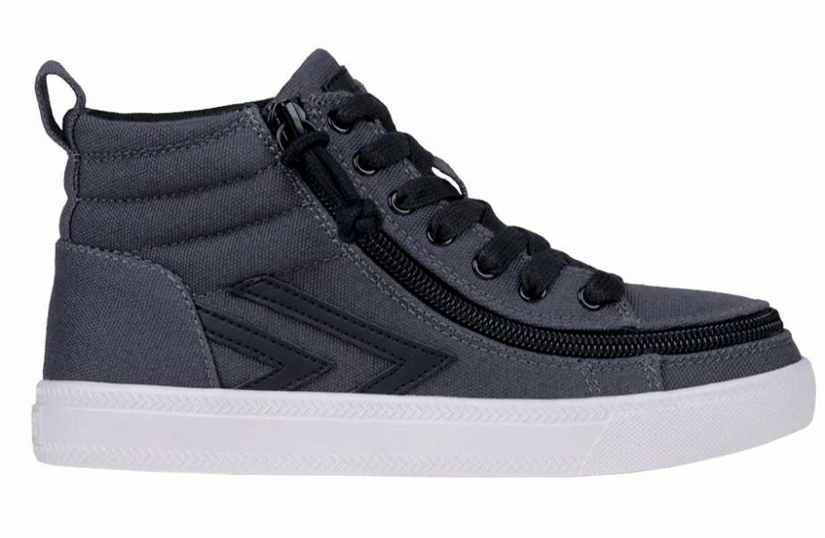 Styles For Kids * | Billy Footwear Charcoal/Black Billy Cs Sneaker High Tops