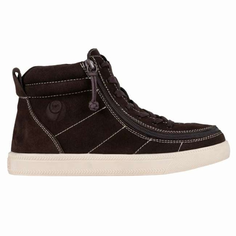 Styles For Kids * | Billy Footwear Brown Suede Billy Ten9 Street High Tops