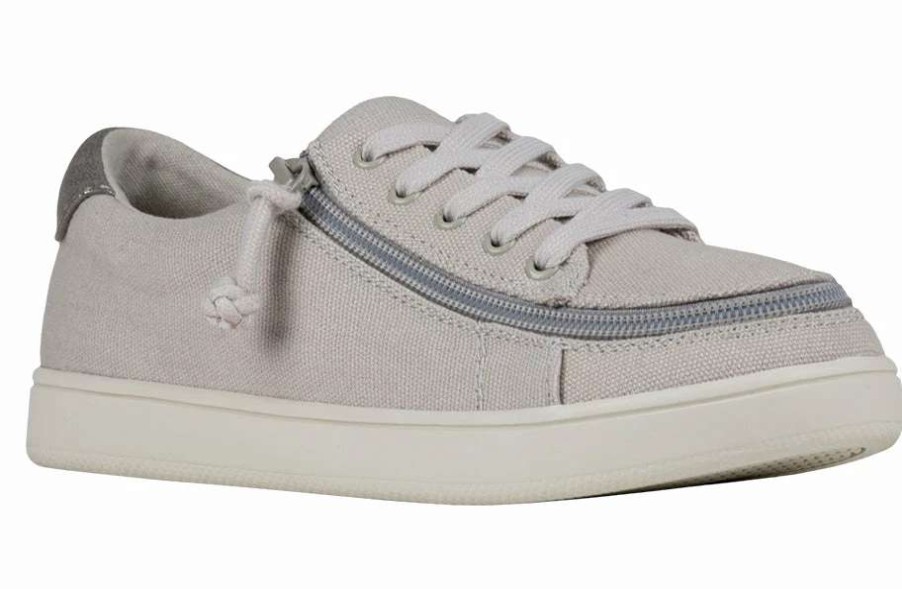 Styles For Women * | Billy Footwear Final Sale Women'S Light Grey Billy Sneaker Low Tops