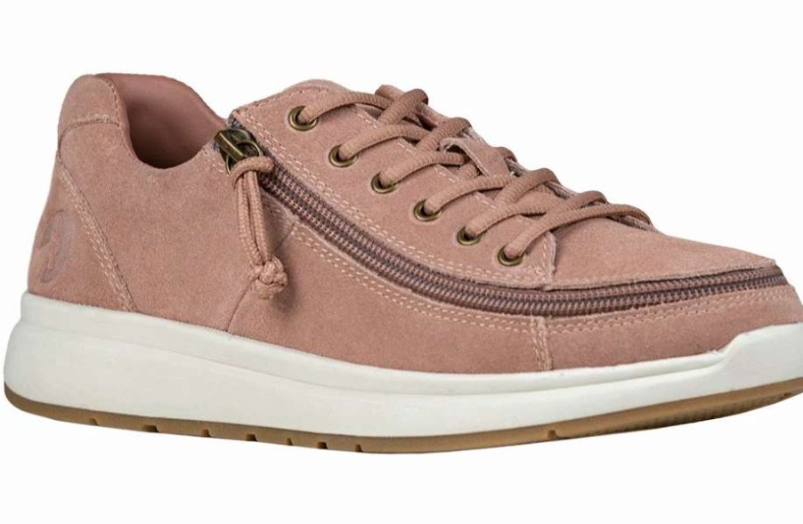 Styles For Women * | Billy Footwear Final Sale Women'S Blush Suede Billy Comfort Lows