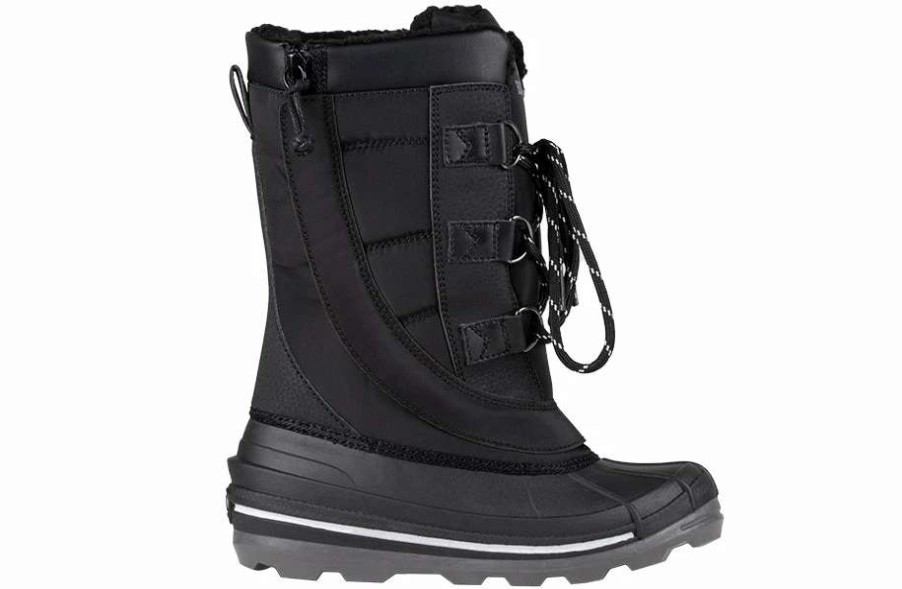 Styles For Kids * | Billy Footwear Black Billy Ice Winter Boots