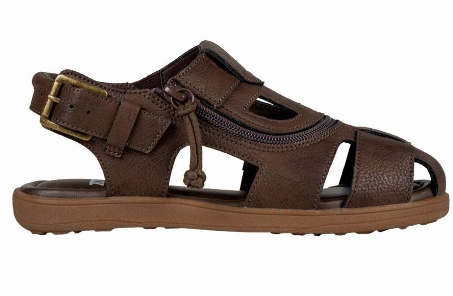 Styles For Kids * | Billy Footwear Final Sale Brown Billy Sandals