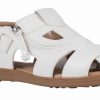 Styles For Kids * | Billy Footwear Final Sale White Billy Sandals