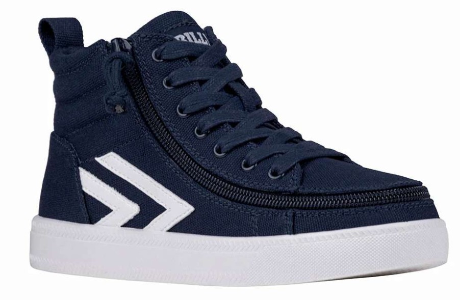 Styles For Kids * | Billy Footwear Navy/White Billy Cs Sneaker High Tops