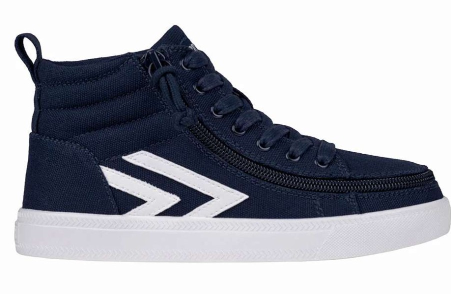 Styles For Kids * | Billy Footwear Navy/White Billy Cs Sneaker High Tops