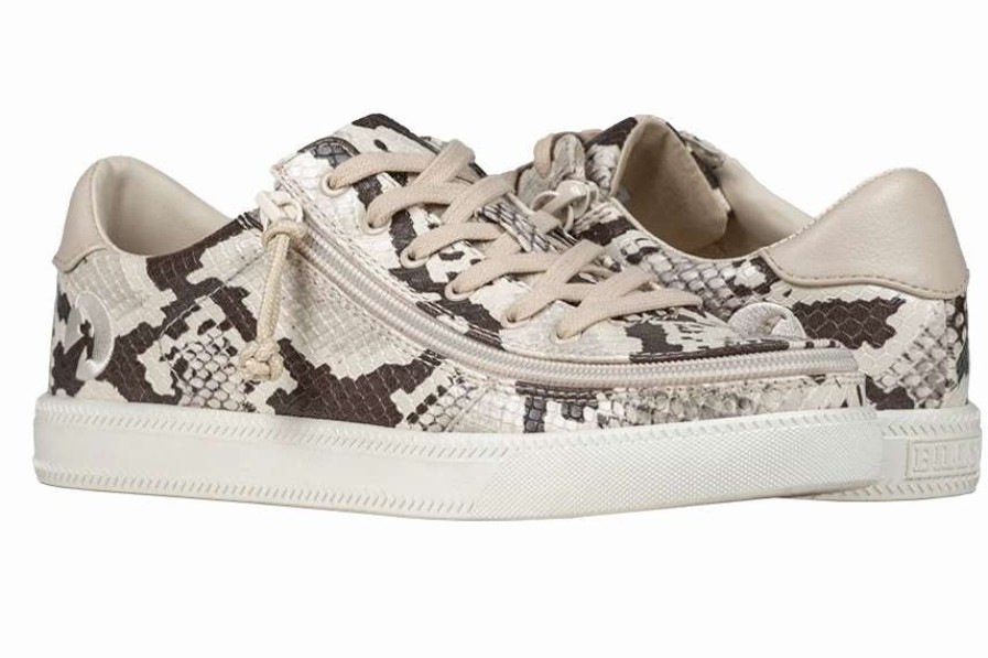 Styles For Women * | Billy Footwear Final Sale Women'S Snake Billy Classic Lace Lows