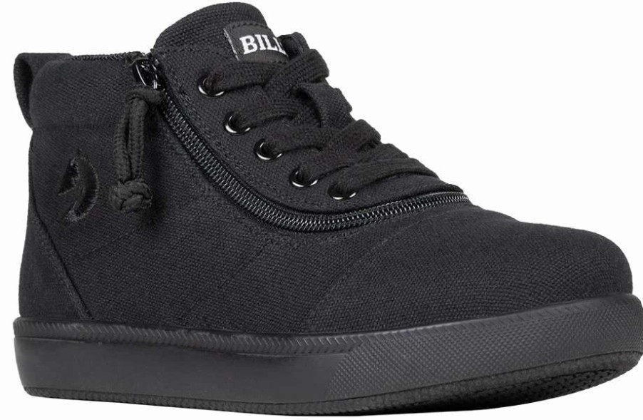 Styles For Kids * | Billy Footwear Black To The Floor Billy D|R Ii Short Wrap High Tops