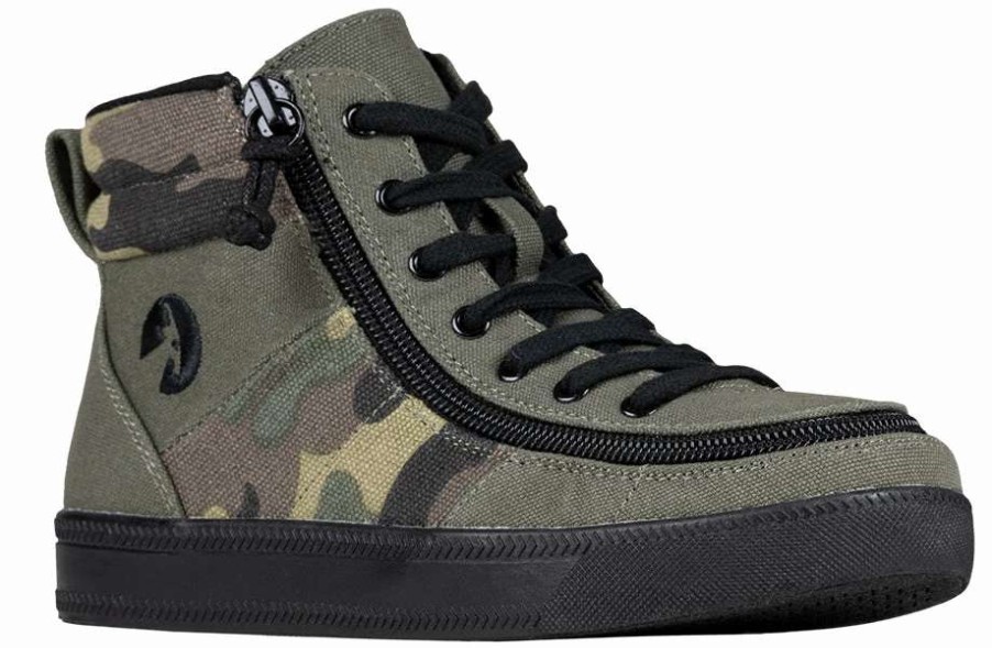 Styles For Kids * | Billy Footwear Olive Camo Billy Street High Tops