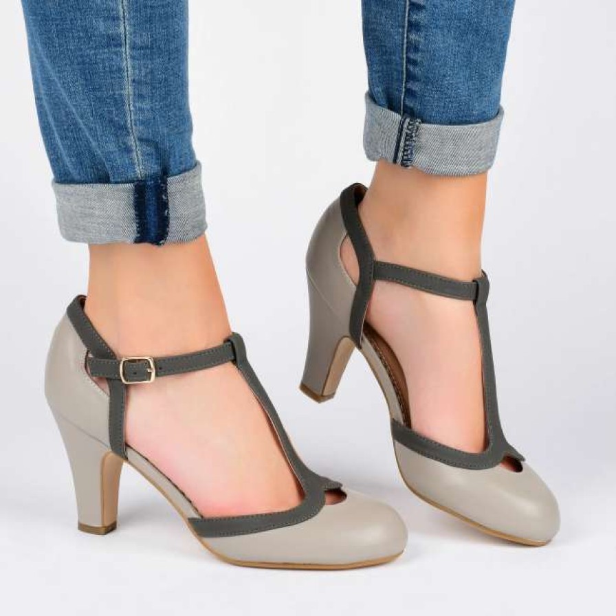 Heels * | Journee Collection Olina Wide Width